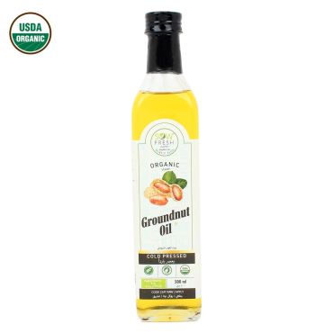 Sowfresh Organic Coldpressed Groundnut Oil, 500ml